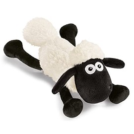 NICI 48051 Lying Cuddly Toy Shaun the Sheep 20 cm White