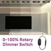 LPD LED Dimmer Switch for Led Lights, DC Jack 12-24V,