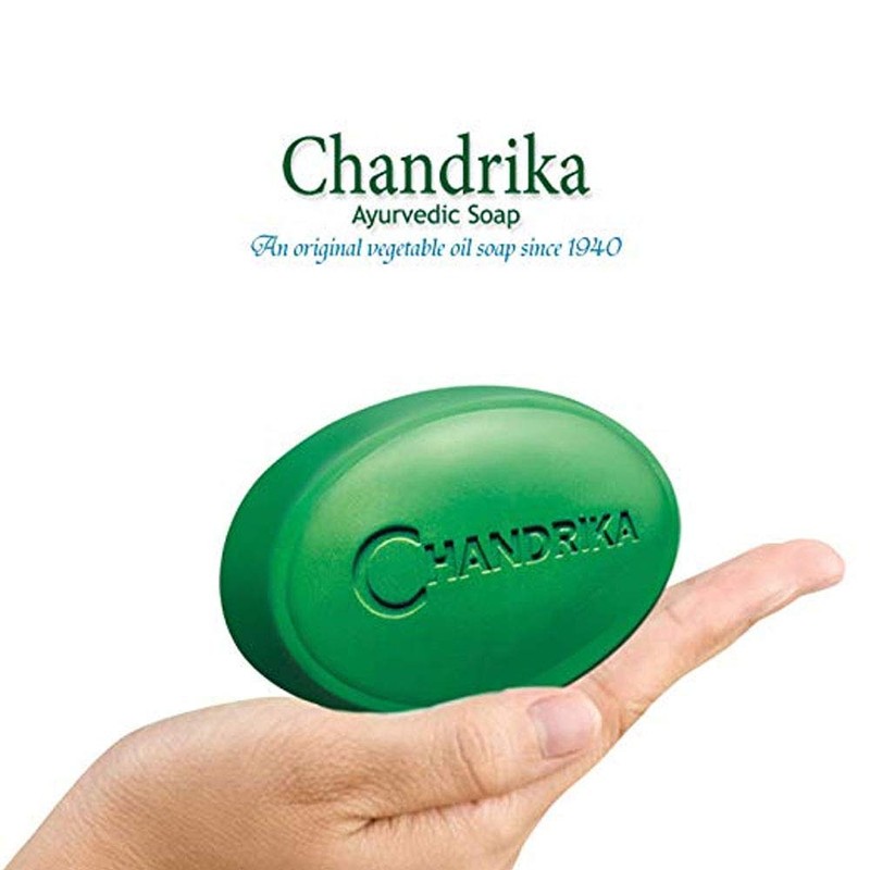 Chandrika Ayurvedic Soap 75g (Pack of 5)