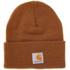 Carhartt unisex child Acrylic Watch Cold Weather Hat, Carhartt Brown,