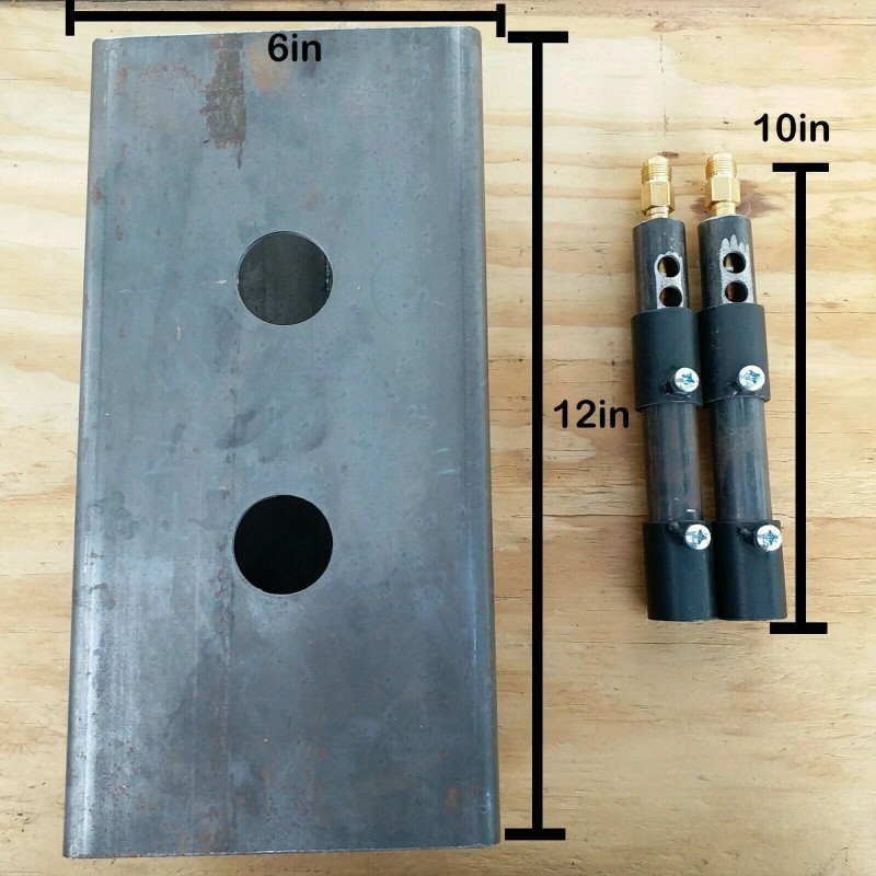 LAREDOS BLACKSMITHS Forge Propane(Body) for Knifemaking Blacksmith Forge Farriers Furnace-