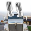 Sterlix Pair Door Mirror Covers Fit Kenworth T680 T880 W990