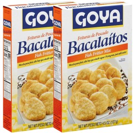 Goya Bacalaitos -Codfish Fritter Mix 4.5oz (2pack)