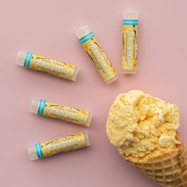 Crazy Rumors French Vanilla Lip Balm. 100% Natural, Vegan, Plant-Based, Made in USA (1-Pack)