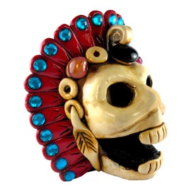 ELTRICOLOR Aztec Death Whistle Loud - Silbato Muerte Azteca - Aztec Whistle Silbato Azteca - Aztec Screaming Death Whistle - Terrifying Loudest Aztec Dead Whistle 125 DB (Assorted Colors)