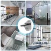 Adjustable Glass Shelf Bracket, Qikuver Adjustable Wood/Glass Shelf Bracket Wall