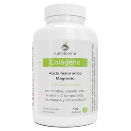 Kollagen mit Magnesium und Hyaluronsäure | Peptan | + Biotin + Zink + Selen + Vitamine C und A in bioaktiven Formen + Natürliche Bambussilice - Haut, Gelenke, Knochen und Haare - 180 Kapseln