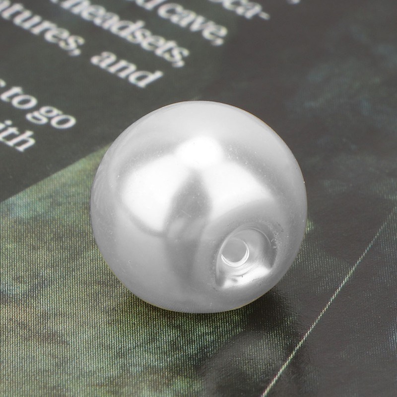 Artificial Pearl Clothes Collar Button Hand Plastic Decoration DIY Accessory