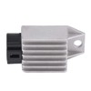 Keenso 4-Pin Connector Regulator Rectifier, 12V Regulator Rectifier for 50cc