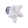 ZILucky Starfish Ceramic Drawer Pulls Handles for Nursery Dresser Cupboard