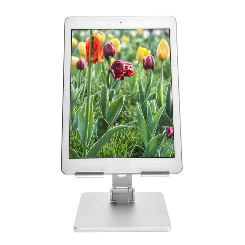 Tablet Stand Holder Aluminum Alloy Universal Desktop Adjustable Foldable Phone
