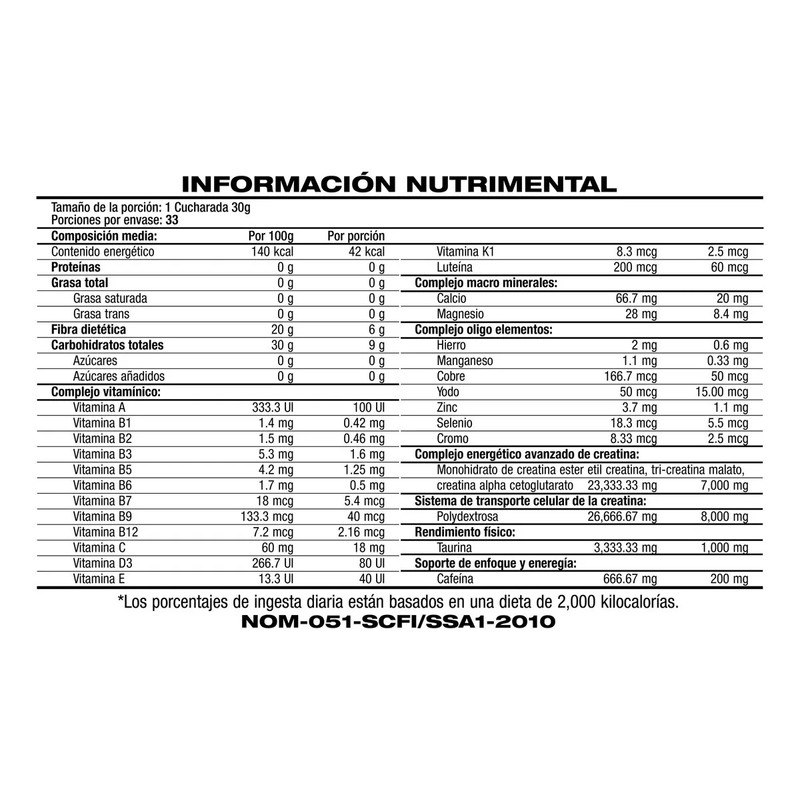 Creatina en Polvo Mega Creatine Extreme 1kg Naranja FNT Suplemento
