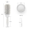 EAGLE FORTRESS Innovative Bristle Ceramic + Ionic XL Round Brush
