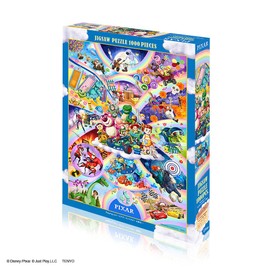 Jigsaw Puzzle Popping Out! Pixar Character Large Collection ~ 1000 Pieces (20.1 x 29.9 inches (51 x 73.5 cm)