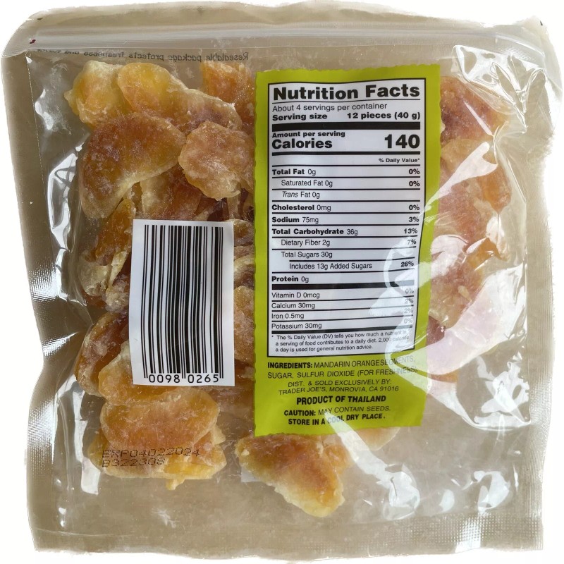 Trader Joe's Pack of 4, NEW Soft & Juicy Dried