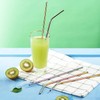 ZOHO Reusable Premium 8.5" Stainless Steel Straws – Set of