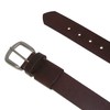 Boston Leather Men's Big & Tall Leather Stretch Belt with