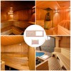 Mikikit Wooden Rectangle Air Vent, Sauna Air Vent, Adjustable Sauna