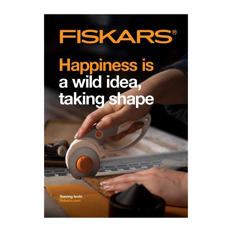 Fiskars® Easy Change DuoLoop Rotary Cutter (45 mm/60 mm)