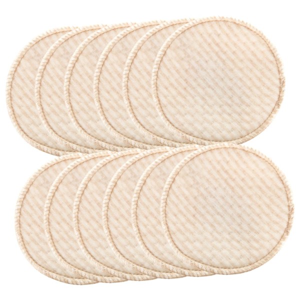 VICASKY 12pcs Reusable Nursing Pads Soft Absorbent Breast Pads for