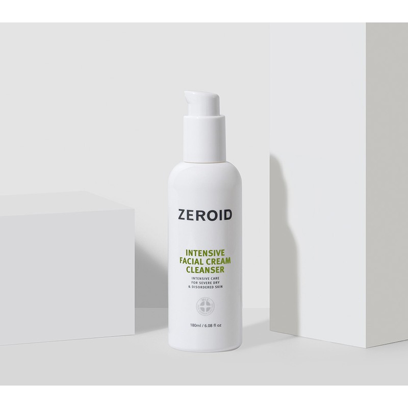 Zeroid Intensive Facial Cream Cleanser 180ml [News Notice 5% Discount]