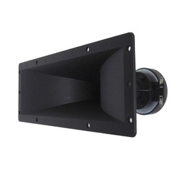 Seismic Audio - Pair of 4x10 Horn Tweeters with Driver PA/DJ Speakers - Replacement