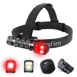 sofirn Rechargeable Headlamp with Red Light Mode 2-Way Clip HS42-2100 Lumen Head Lamp Super Bright LED -Type-c Charging Port- IP66 Waterproof - Hiking&Outdoor Camping&Car Repair