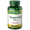 Nature's Bounty Magnesio Magnesium Oxido 500mg Huesos y Musculo 200