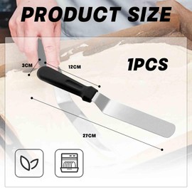 6 Zoll Winkelpalette Torte,Tortenspachtel,Teigkarte Edelstahl,Torten Spatel,Tortenmesser,Tortenglätter,Streichpalette für Torten,Tortenstreicher,Back Utensilien,Tortenspachtel zum Glätten