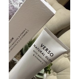 VERSO NATURAL GLOW WITH BAKUCHIOL & VITAMIN C FULLSIZE 1.3 OZ NIB Sealed! C3
