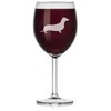 Wine Glass Dachshund (Stemmed, 10oz)