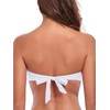 Ocean Blues - Traje de baño halter para mujer, blanco-1,