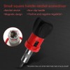 TorSor 2 Pack Stubby Ratcheting Screwdriver Short Mini Ratchet Wrench