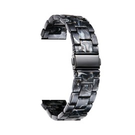 BINLUN Resin Watch Strap for Women 18 mm 20 mm Replacement Watch Straps for Men 22 mm - 14 Colours Watch Strap in 3 Sizes 18 mm / 20 mm / 22 mm Fashion Skin-Friendly Watch Straps, 18mm