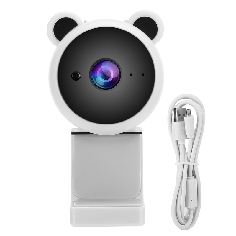 1080P HD USB Computer Camera Video Recording Digital Webcam BuiltIn