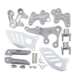 TCT-MOTORPARTS Front Footrest Foot Pegs Fit For Suzuki GSXR1000 GSXR 1000 2005-2008 2007 2006