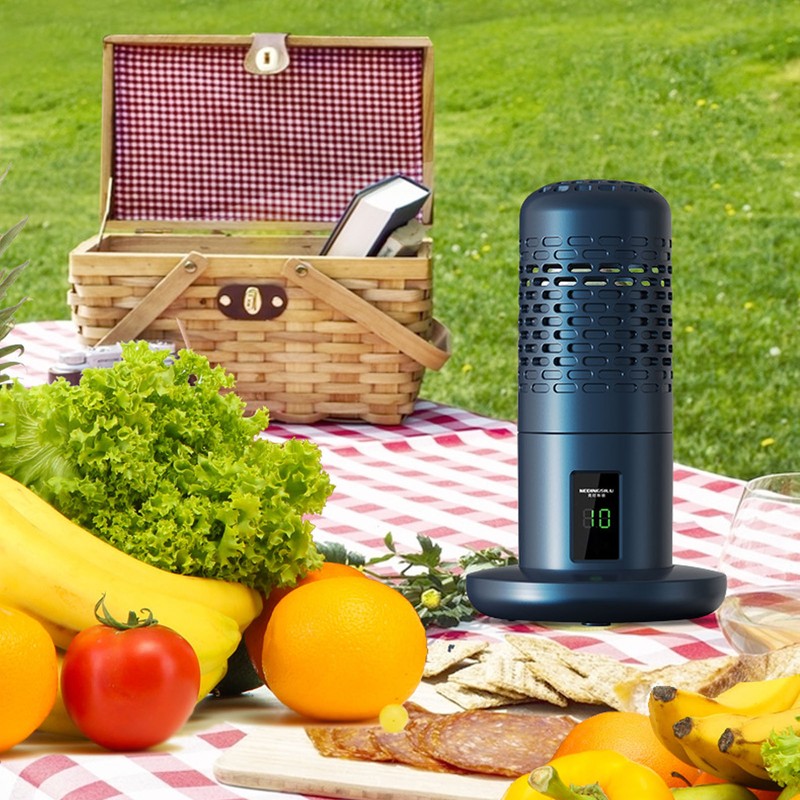 Fruit Washing Machine Digital Display Light Weight Vegetable Cleaner Purifier