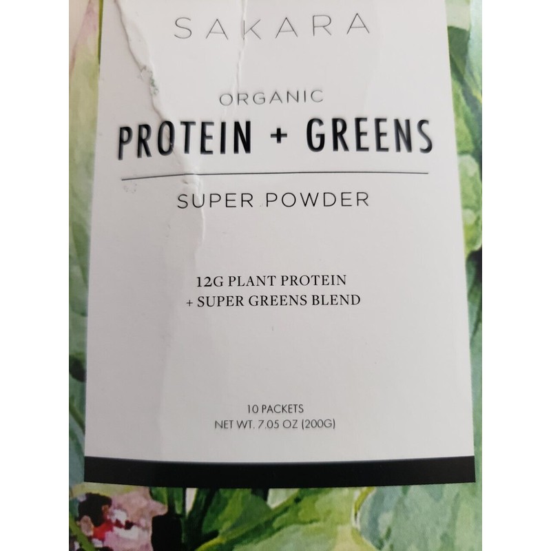 Sakara - ORGANIC Protein + Greens Super Powder - 10