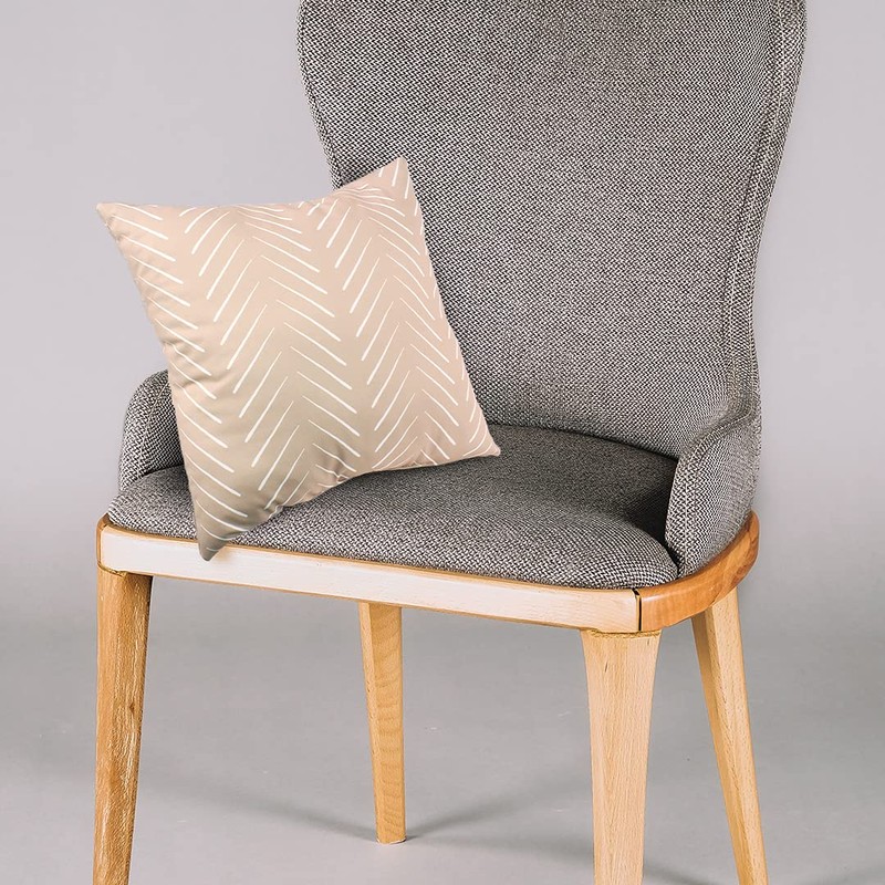 College Covers Chevron Columns Pillow, 16" x 8", Navy