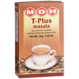 MDH T-Plus Masala (Spice Blend for Tea & Milk), 1.22-Ounce Boxes (Pack of 10)