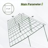 Toriexon Cucumber Trellis for Raised Bed, 48" L x 48"