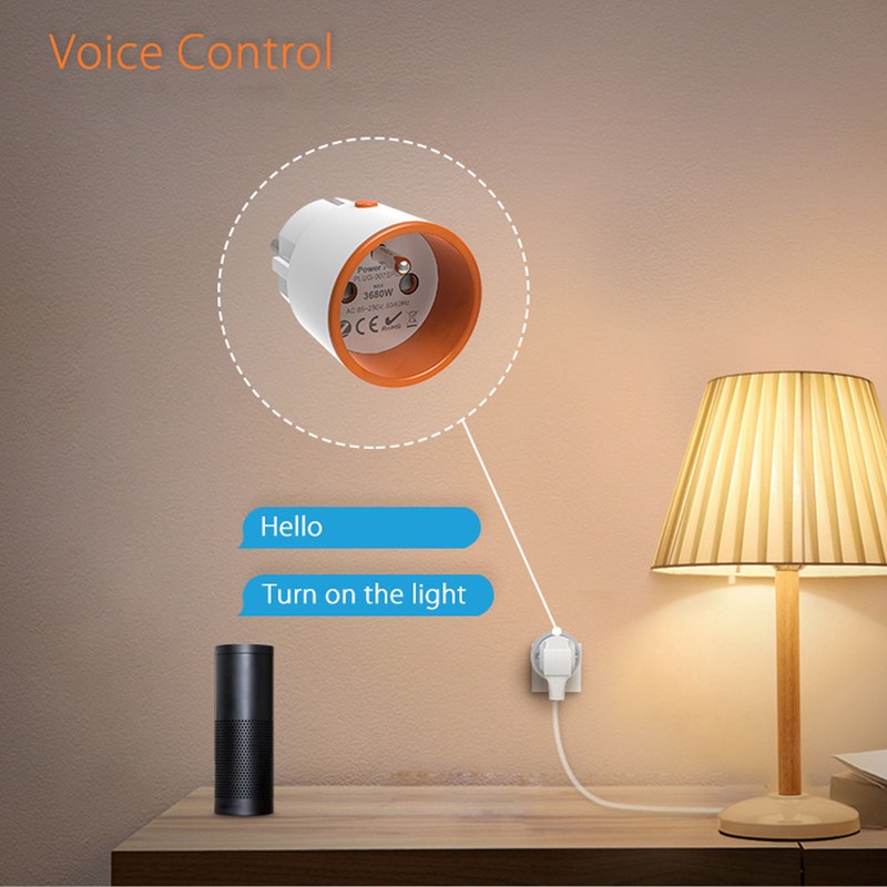 for ZigBee 3.0 Power Plug Voice Control Stable Connection 16A