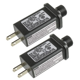 SIGANDG - Transformador LED de repuesto de clase 2 de 24 V 6 W, fuente de alimentación para guirnalda de luces de Navidad, decoraciones inflables, driver LED IP44, impermeable, bajo voltaje