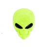 3D Skull Alien Decal for Any Flat Surface - Neon