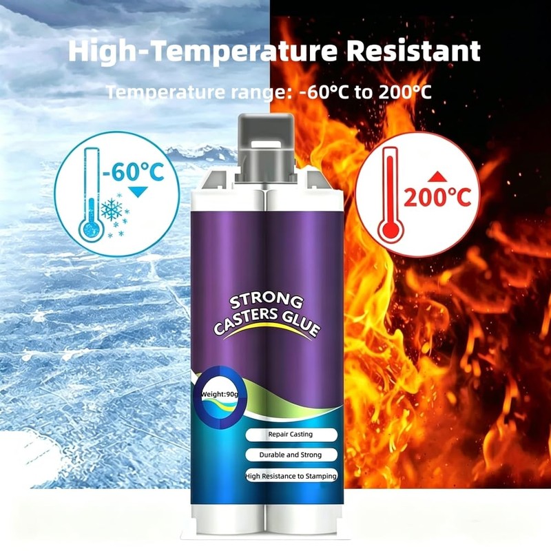 Colla epossidica da 90g, Colla Epossidica Bicomponente, Industrial Heat Resistance