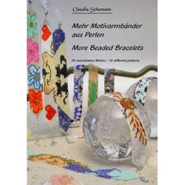 Mehr Motivarmbänder aus Perlen /More beaded Bracelets: 16 verschiedene Motive /16 different patterns