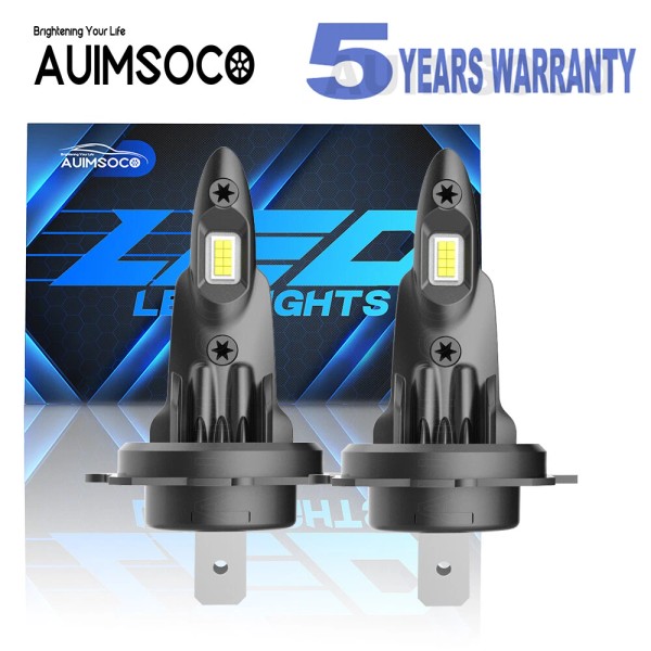 AUIMSOCO 2x H7 LED Headlight High Beam Bulbs Kit For