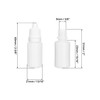 QWORK QWORK? 150 Pack 10ml Plastic Dropper Bottle, Portable Squeezable