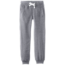 Southpole boys Little Active Basic Fleece Jogger athletic pants, Heather Grey, 12-Oct US
