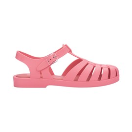 Melissa Possession Jelly Sandal for Women - The Original Jelly Shoe, Fisherman's Sandal with Adjustable Strap and Side Buckle, Pink, 9